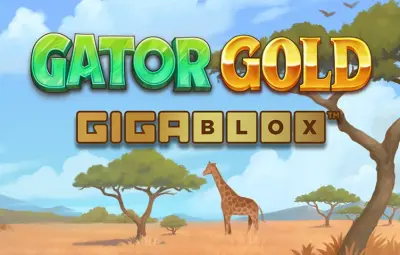 Gator Gold Gigablox slot artwork