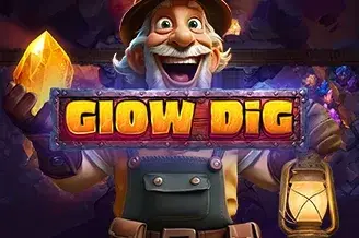 Glow Dig slot artwork