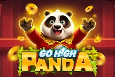 Go High Panda slot artwork