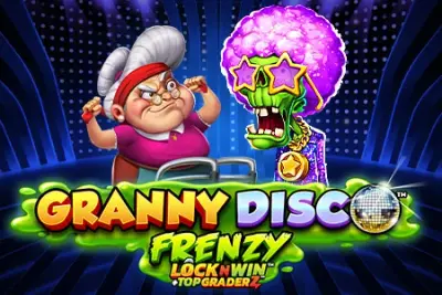 Granny Disco Frenzy slot artwork
