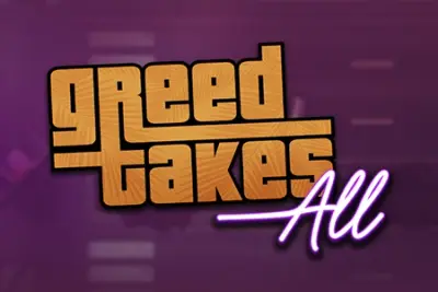 Greed Takes All slot artwork