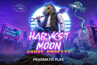 Harvest Moon - Grave Profits slot artwork