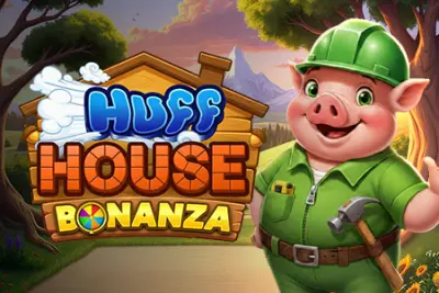 Huff House Bonanza slot artwork