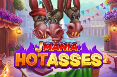 J Mania Hot Asses slot artwork