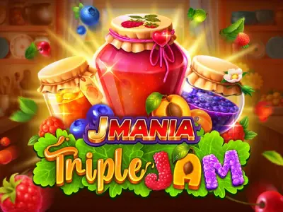 J Mania Triple Jam slot artwork