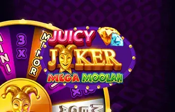 Juicy Joker Mega Moolah slot artwork
