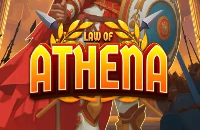 Law of Athena slot artwork