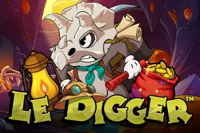 Le Digger slot artwork