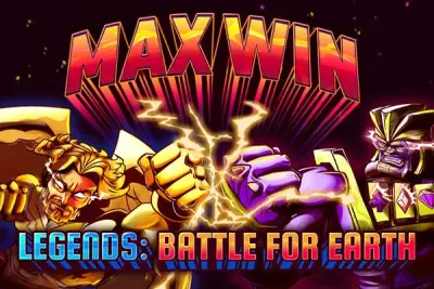 Legends: Battle for Earth slot artwork