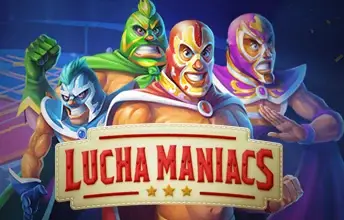 Lucha Maniacs slot artwork