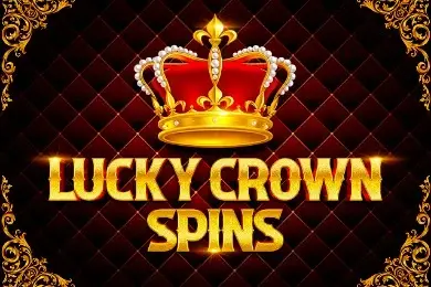 Lucky Crown Spins slot artwork