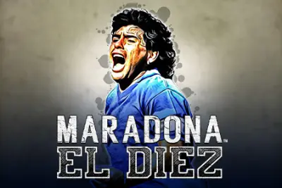 Maradona El Diez slot artwork