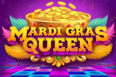 Mardi Gras Queen slot artwork