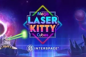 Mega Laser Kitty Cubes slot artwork