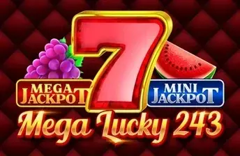 Mega Lucky 243 slot artwork