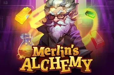 Merlin's Alchemy slot artwork