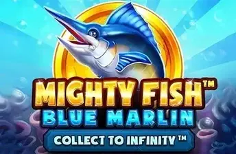 Mighty Fish: Blue Marlin slot artwork
