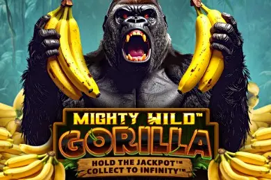 Mighty Wild: Gorilla slot artwork