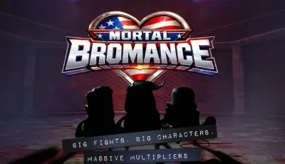Mortal Bromance slot artwork