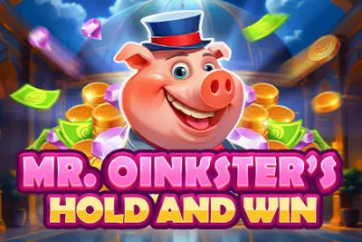 Mr. Oinkster's Hold and Win slot artwork