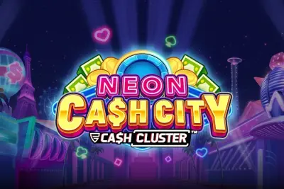 Neon Cash City slot artwork