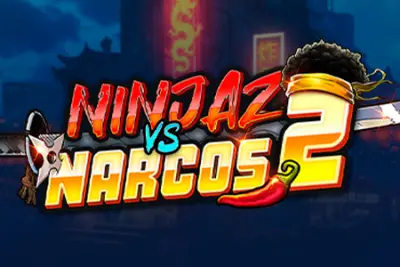 Ninjaz vs Narcos 2 slot artwork