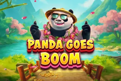 Panda Goes Boom slot artwork