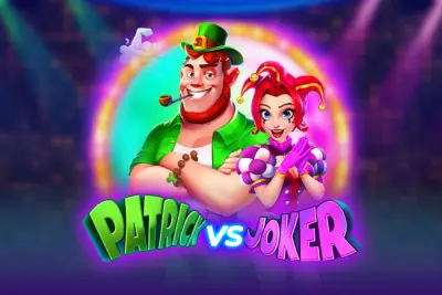 Patrick vs Joker slot artwork