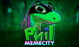 Phil Memecity slot artwork
