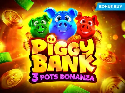 Piggy Bank: 3 Pots Bonanza slot artwork