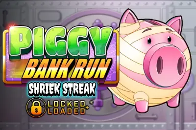 Piggy Bank Run - Shriek Streak slot artwork