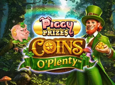 Piggy Prizes: Coins O' Plenty slot artwork