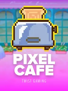 Pixel Cafe slot artwork