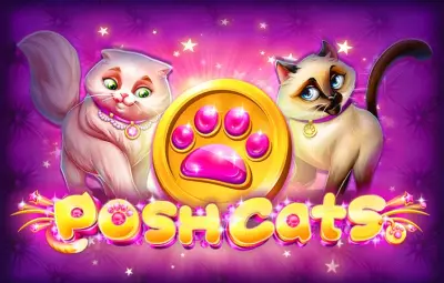 Posh Cats slot artwork