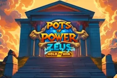 Pots of Power: Zeus slot artwork