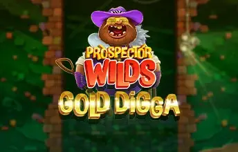 Prospector Wilds Gold Digga slot artwork