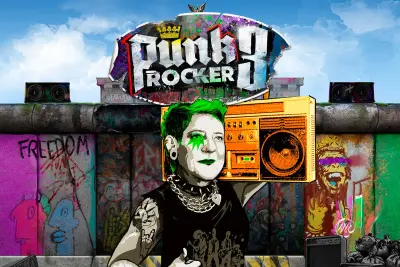 Punk Rocker 3 slot artwork