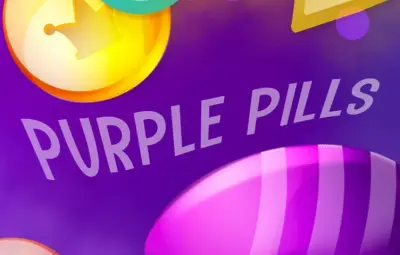 Purple Pills slot artwork