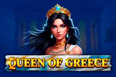 Queen of Greece slot artwork