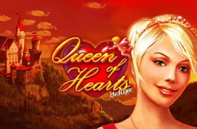 Queen of Hearts Deluxe slot artwork