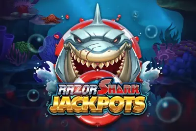 Razor Shark Jackpots slot artwork