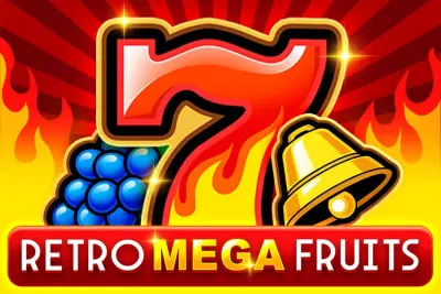 Retro Mega Fruits slot artwork