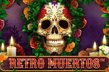 Retro Muertos slot artwork