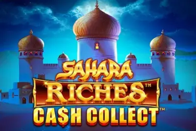 Sahara Riches Cash Collect slot artwork