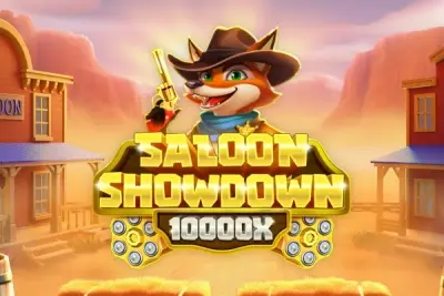 Saloon Showdown 10000x slot artwork