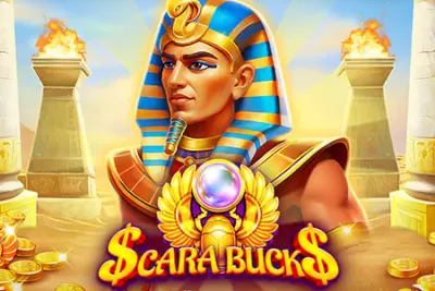 Scara Bucks slot artwork