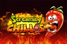 Screaming Chillis slot artwork
