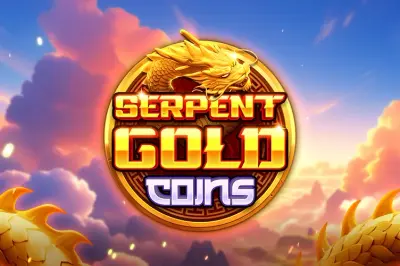 Serpent Gold Coins slot artwork