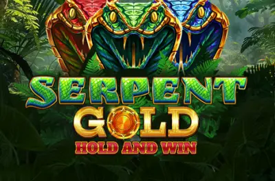 Serpent Gold: Hold & Win slot artwork