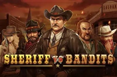 Sheriff vs Bandits slot artwork